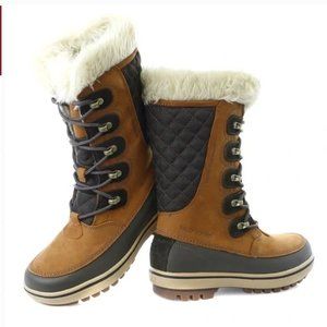 Helly Hansen Garibaldi Waterproof Leather Winter Boots Women's Size 7.5 (US)